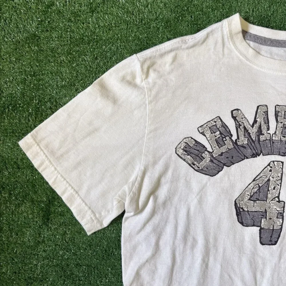 Nike Air Jordan 4 Cements Shirt Men’s Medium White Jumpman Logo White